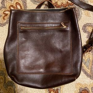 Portland Leather Backpack in Coldbrew Brown. Very good used condition